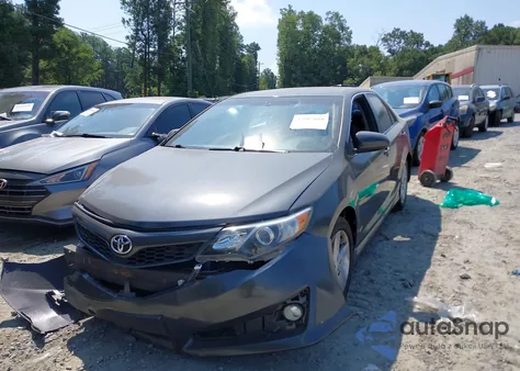 2012 Toyota Camry Se из США, поврежденный, VIN 4T1BF1FK7CU150461